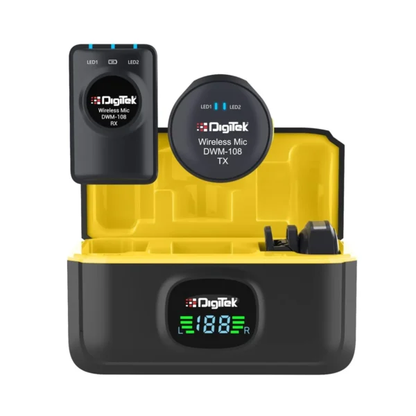 Digitek DWM 108 2 in 1 Wireless Microphone System