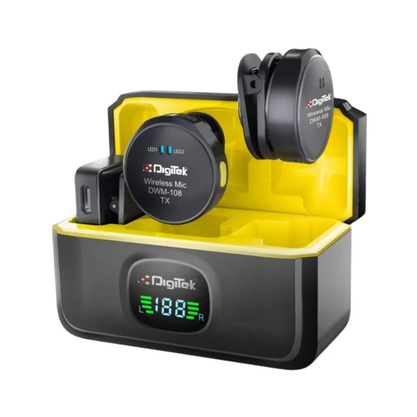 Digitek DWM 108 2 in 1 Wireless Microphone System in India Digitek DWM 108 2 in 1 Wireless Microphone System in India