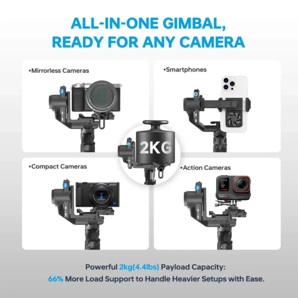 FeiyuTech SCORP Mini 3 PRO All in One 3 Axis Camera Gimbal Stabilizer India (4) FeiyuTech SCORP Mini 3 PRO All in One 3 Axis Camera Gimbal Stabilizer India (4)