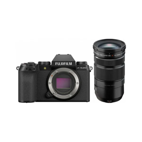 FUJIFILM X S20 Mirrorless Camera with XF 18 120mm f4 LM PZ WR Lens Online Buy in India 2 FUJIFILM X S20 Mirrorless Camera with XF 18 120mm f4 LM PZ WR Lens Online Buy in India 2