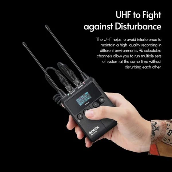 GODOX WMicS1 Kit 2 Mic in Mumbai India (6) GODOX WMicS1 Kit 2 Mic in Mumbai India (6)