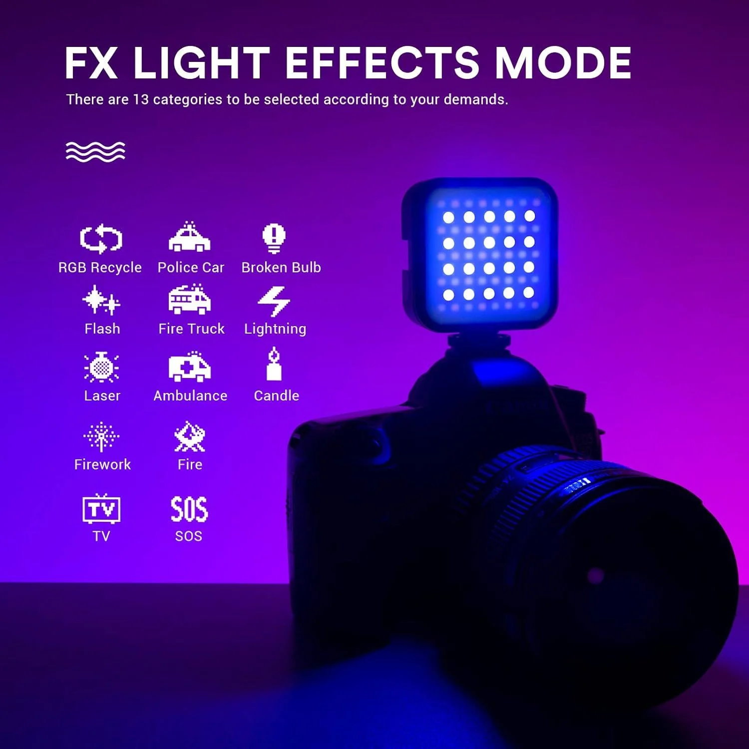 Godox LITEMONS LED6R RGB Pocket LED Video Light in Mumbai India (2)