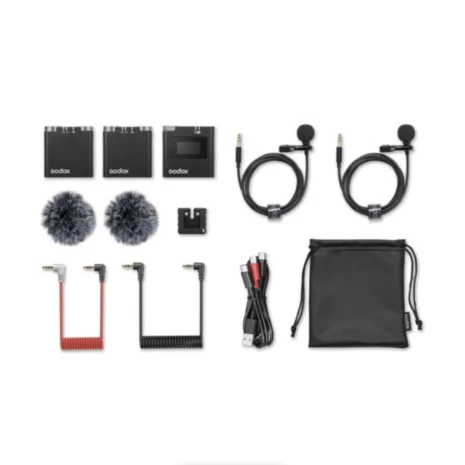 Godox Virso M2 2 Person Wireless Microphone System for Cameras and Smartphones in Mumbai India (10) Godox Virso M2 2 Person Wireless Microphone System for Cameras and Smartphones in Mumbai India (10)