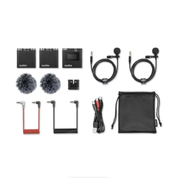 Godox Virso M2 2 Person Wireless Microphone System for Cameras and Smartphones in Mumbai India (10) Godox Virso M2 2 Person Wireless Microphone System for Cameras and Smartphones in Mumbai India (10)