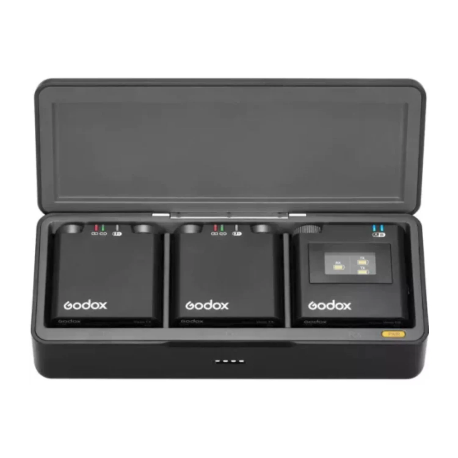 Godox Virso M2 2 Person Wireless Microphone System for Cameras and Smartphones in Mumbai India (2)