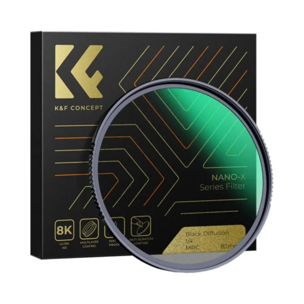 K&F Concept Nano X Series Black Diffusion Filter 72mm in Mumbai India (1)