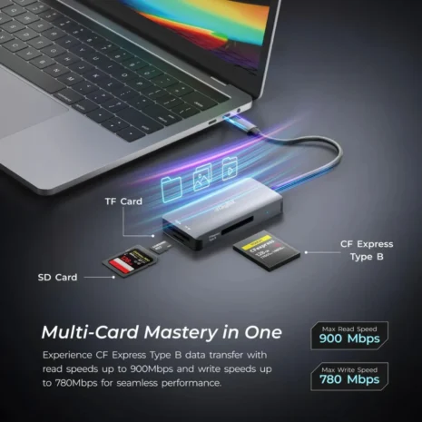 Digitek DCR 104 CFB 2 in 2 CFexpress Type B and SDXC Card Reader in Mumbai India (3) Digitek DCR 104 CFB 2 in 2 CFexpress Type B and SDXC Card Reader in Mumbai India (3)