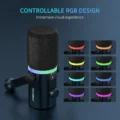 FEELWORLD PM1 XLR USB Dynamic Microphone with Desktop Stand for Podcast (7)