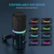 FEELWORLD PM1 XLR USB Dynamic Microphone with Desktop Stand for Podcast (7)