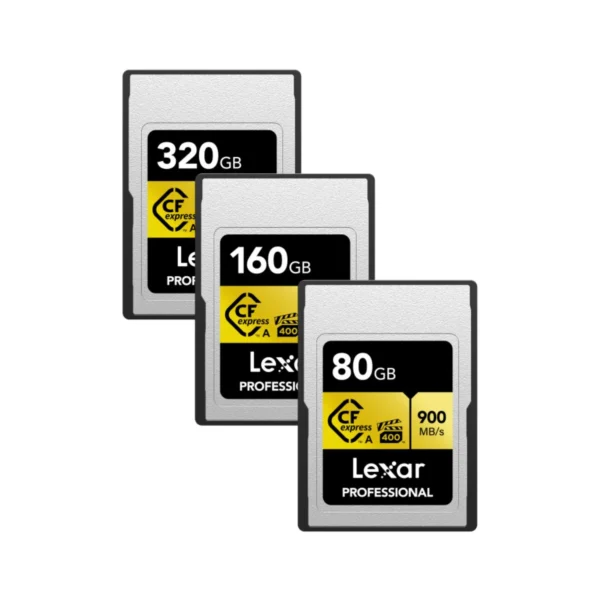 Lexar Professional CFexpress 2 Type A Card GOLD Series 80Gb 160Gb 320Gb