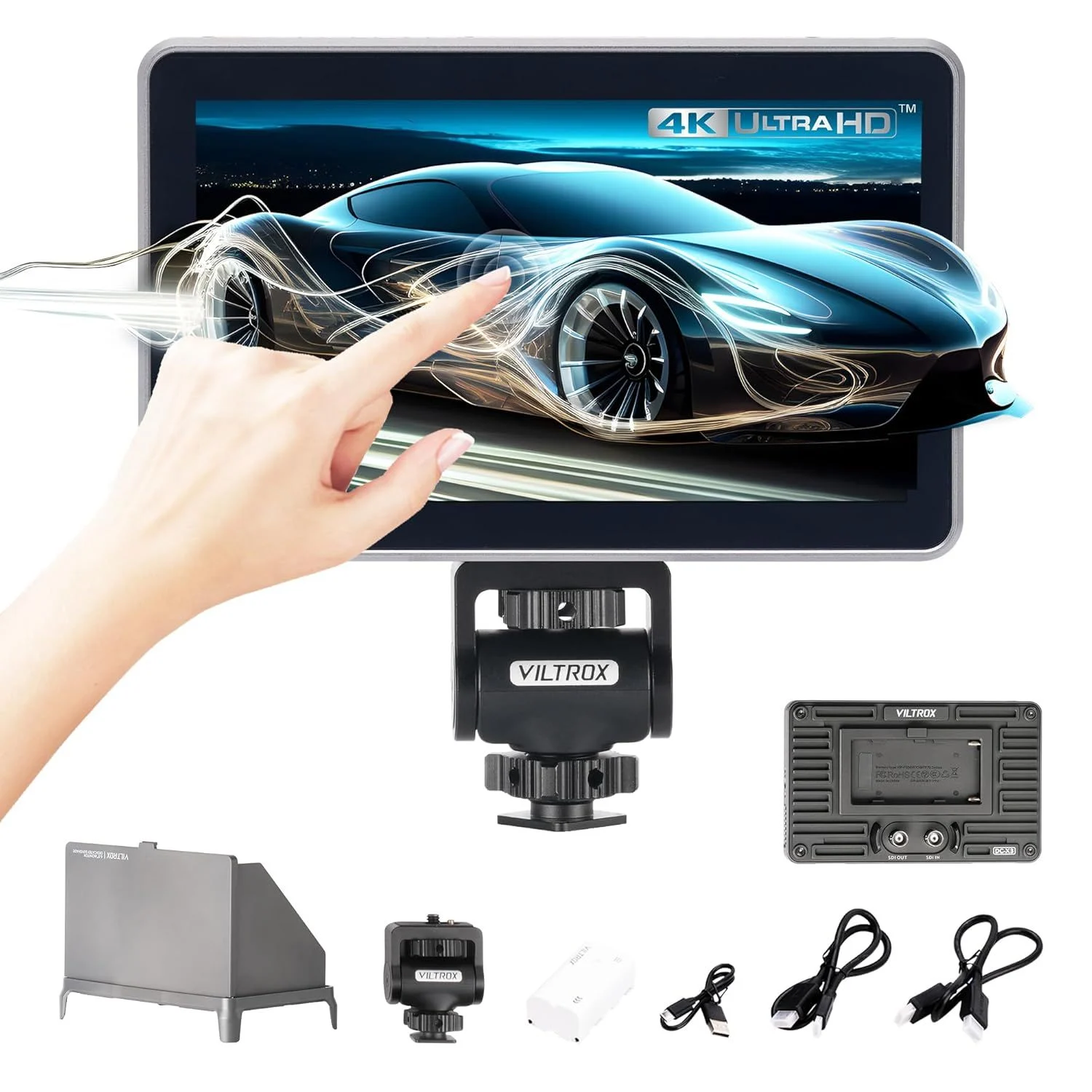 VILTROX DC X3 6″ Touchscreen Field Monitor 2000 nits Mumbai India 01