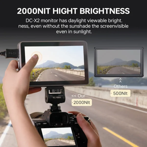 VILTROX DC X3 6″ Touchscreen Field Monitor 2000 nits Mumbai India 02 VILTROX DC X3 6″ Touchscreen Field Monitor 2000 nits Mumbai India 02