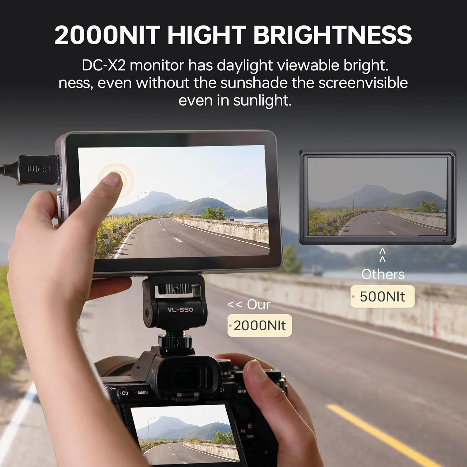 VILTROX DC X3 6″ Touchscreen Field Monitor 2000 nits Mumbai India 02 VILTROX DC X3 6″ Touchscreen Field Monitor 2000 nits Mumbai India 02