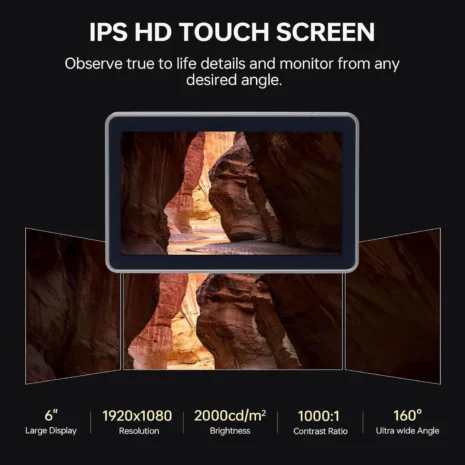 VILTROX DC X3 6″ Touchscreen Field Monitor 2000 nits Mumbai India 04 VILTROX DC X3 6″ Touchscreen Field Monitor 2000 nits Mumbai India 04