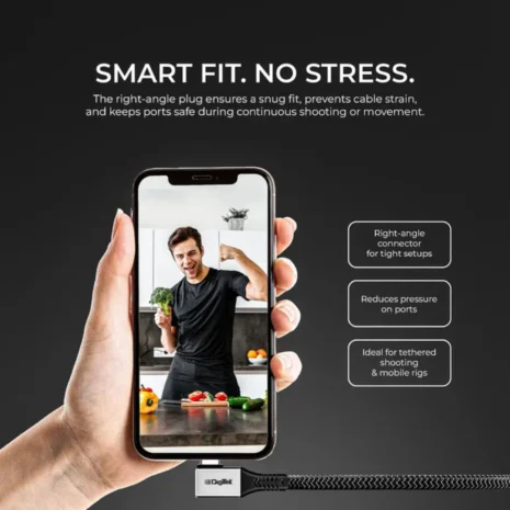 DigiTek DC 5M TC2C C To C Tether Cable Right Angle Online Buy in India 5 DigiTek DC 5M TC2C C To C Tether Cable Right Angle Online Buy in India 5