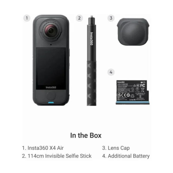 Insta360 X4 Air Starter Bundle in Mumbai India (2) Insta360 X4 Air Starter Bundle in Mumbai India (2)