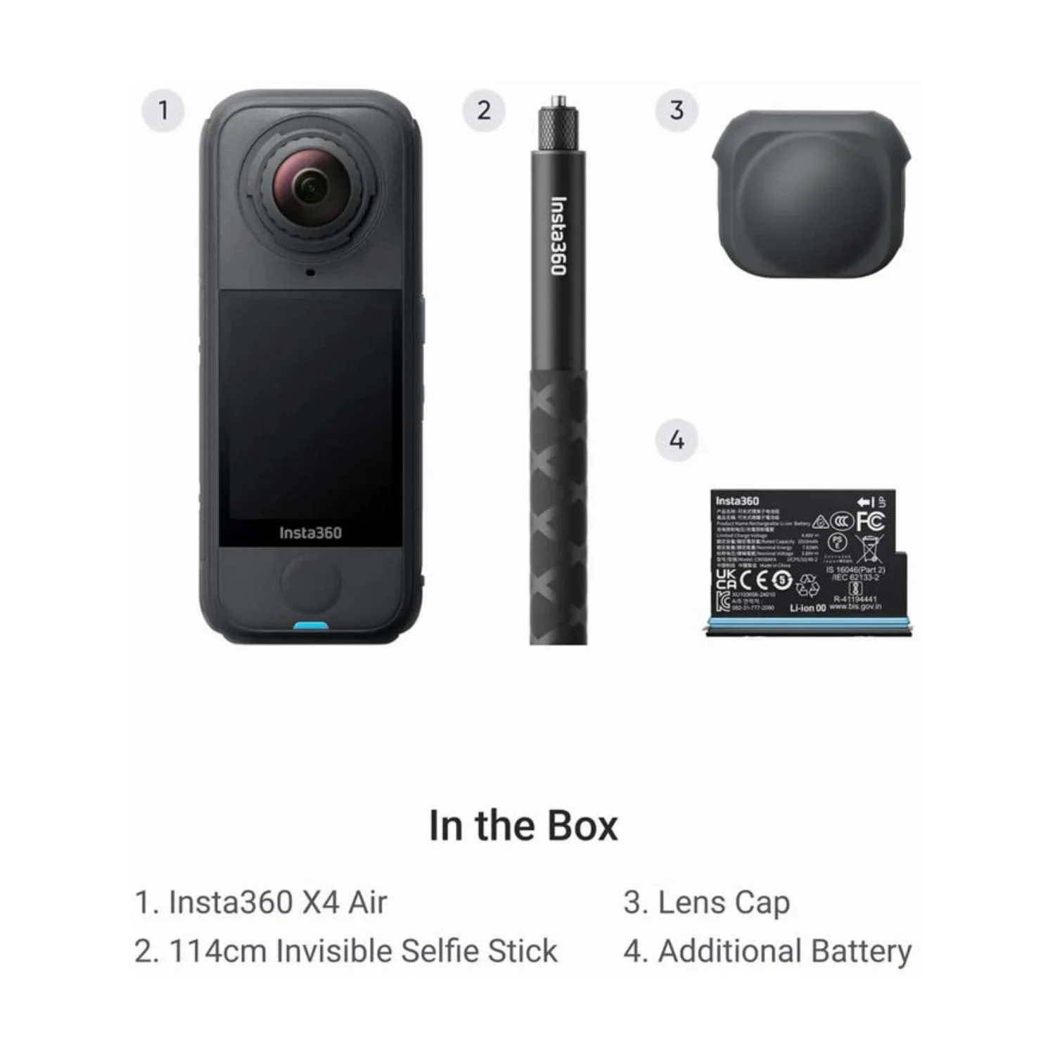 Insta360 X4 Air Starter Bundle in Mumbai India (2) Insta360 X4 Air Starter Bundle in Mumbai India (2)