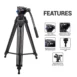 digitek dptr 601vd professional tripod with fluid video head in mumbai india (3)