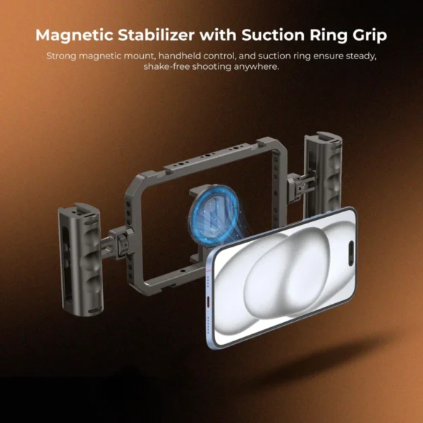 Digitek DSC 002 Handheld Aluminum Alloy Universal Smartphone Cage Video Rig for Vloggers in Mumbai India (4) Digitek DSC 002 Handheld Aluminum Alloy Universal Smartphone Cage Video Rig for Vloggers in Mumbai India (4)