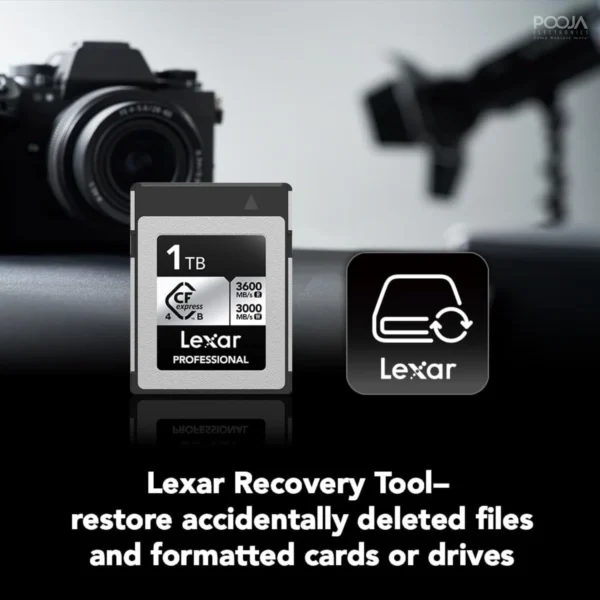 Lexar 1TB Professional CFexpress Type B Card SILVER Series 4 in Mumbai India (7) Lexar 1TB Professional CFexpress Type B Card SILVER Series 4 in Mumbai India (7)