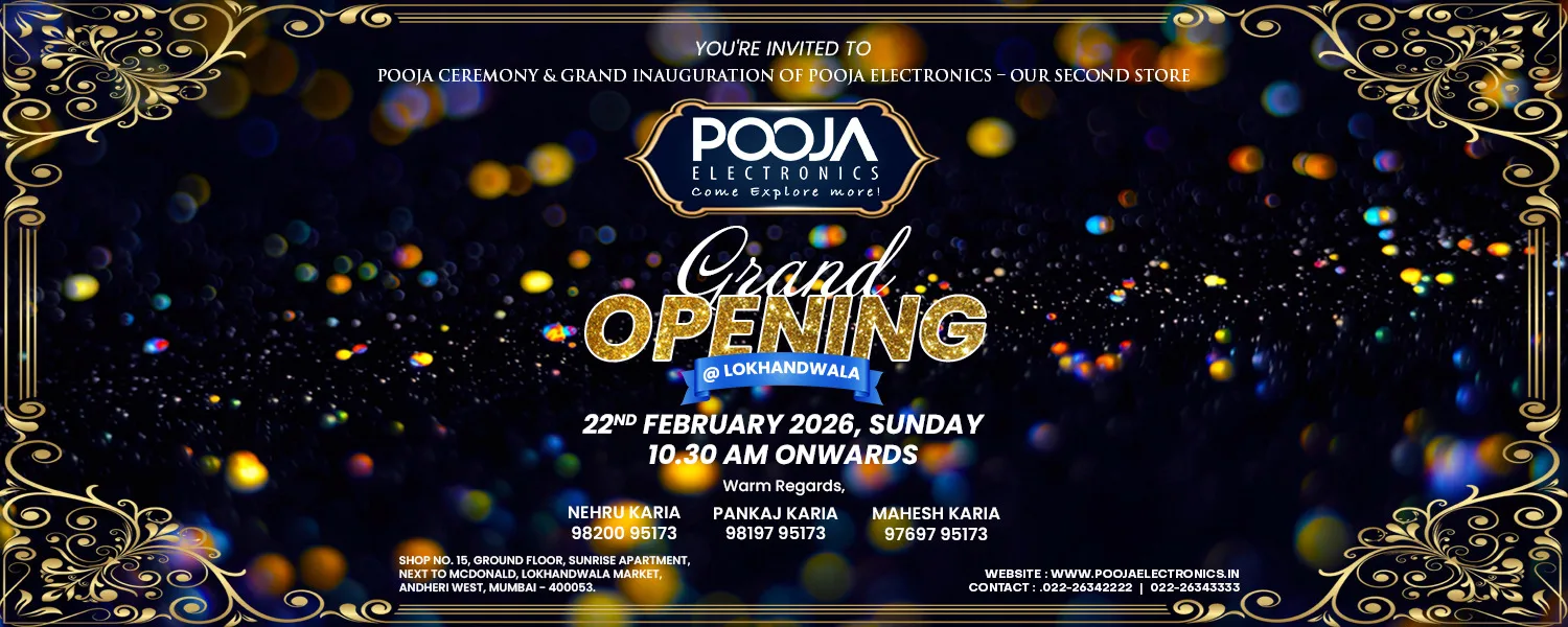 Pooja Electronics 2026 New Opening