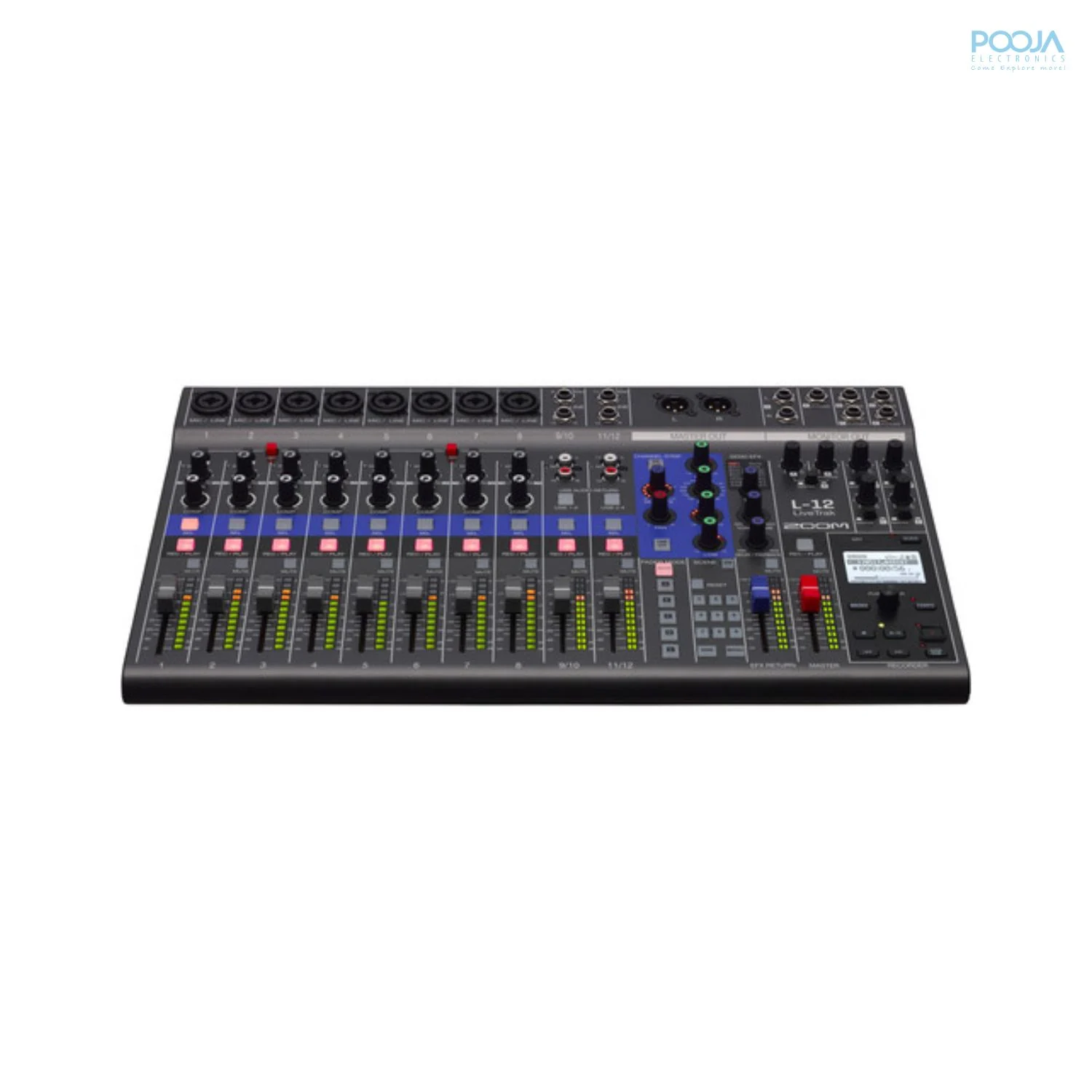 Zoom LiveTrak L-12 Mixer | Multitrack Recorder In Stock