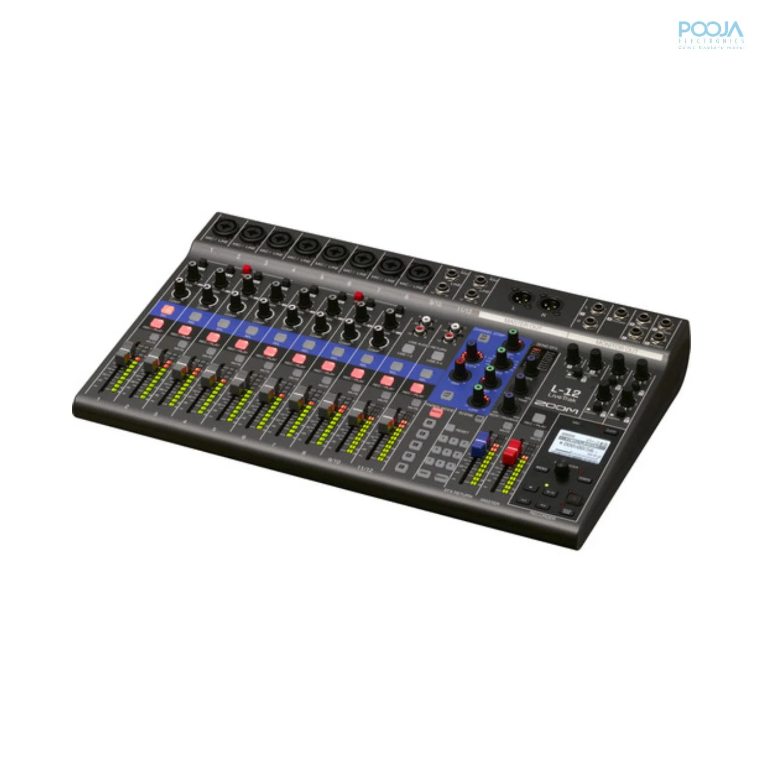 Zoom LiveTrak L-12 Mixer | Multitrack Recorder In Stock