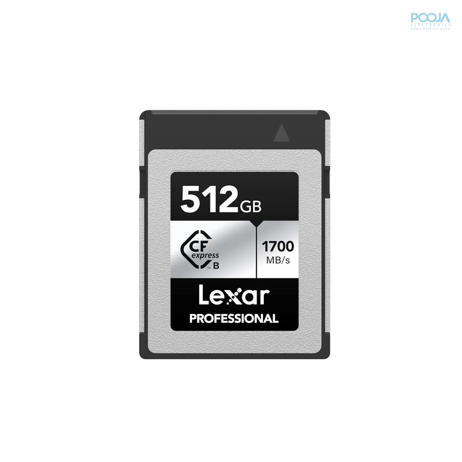 Lexar 512GB Silver SE CFexpress Type B Memory Card 1