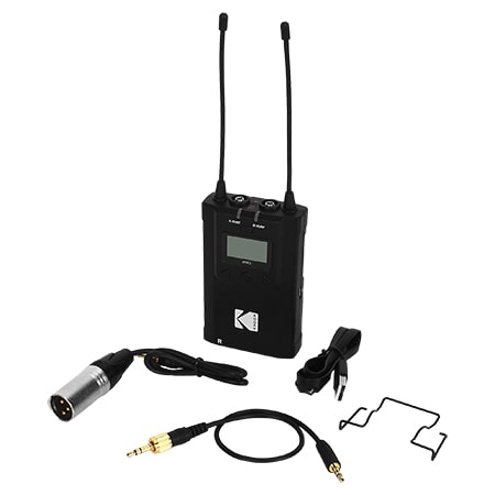 Kodak UHF Wireless Microphone System WM3 2 Kodak UHF Wireless Microphone System WM3
