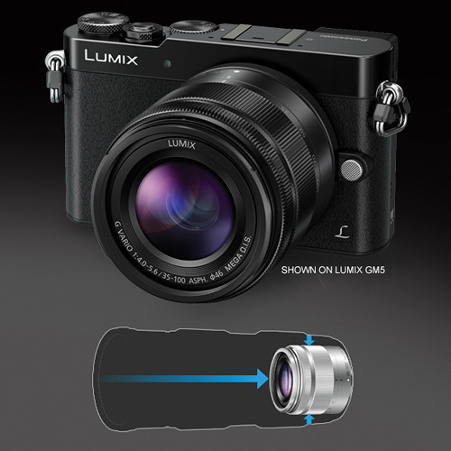 Panasonic Lumix G Vario 35-100mm f/4-5.6 ASPH. MEGA O.I.S Panasonic Lumix G Vario 35-100mm f/4-5.6 ASPH. MEGA O.I.S. Lens
