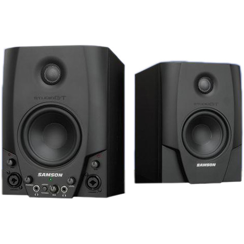 Samson Studio GT Active Nearfield USB Studio Monitors (Pair) 2 Samson Studio GT Active Nearfield USB Studio Monitors (Pair)