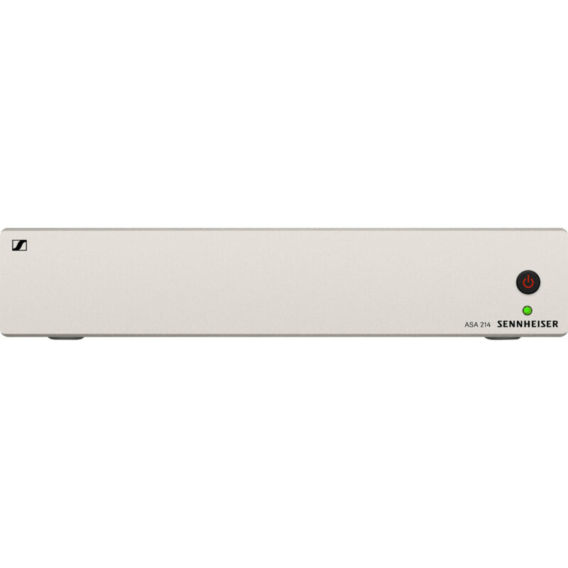 Sennheiser ASA 214-UHF Active Antenna Splitter with DC Power Distribution and NT 1-1 Power Supply