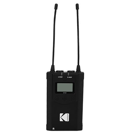 Kodak UHF Wireless Microphone System WM2 2 Kodak UHF Wireless Microphone System WM2