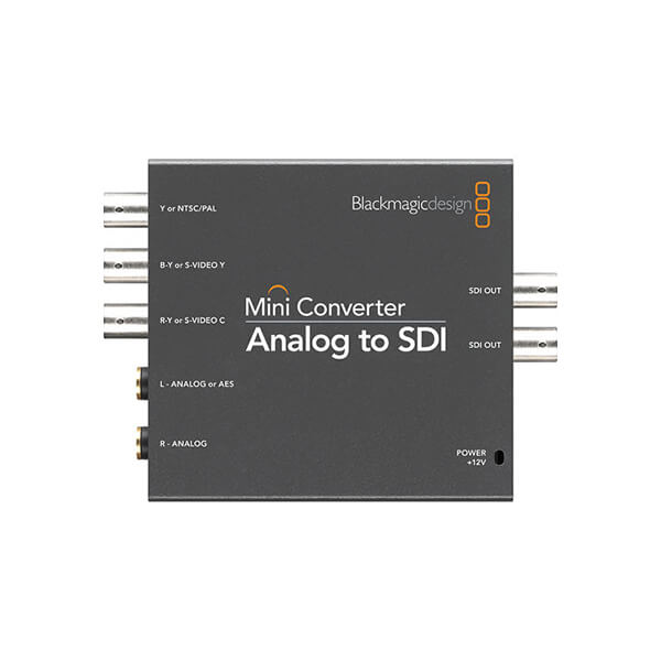 Blackmagic Design Mini Converter – Analog to SDI 2 Blackmagic Design Mini Converter - Analog to SDI
