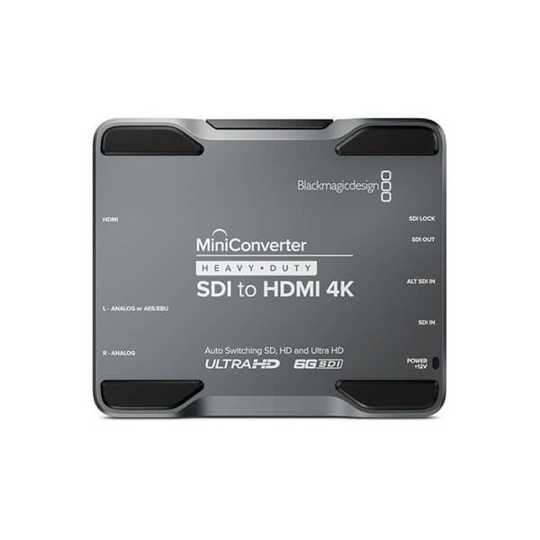 Blackmagic Design Mini Converter H/Duty - SDI to HDMI 4K 2 Blackmagic Design Mini Converter H/Duty - SDI to HDMI 4K