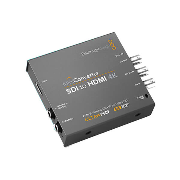 Blackmagic Design Mini Converter – SDI to HDMI 4K 2 Blackmagic Design Mini Converter - SDI to HDMI 4K