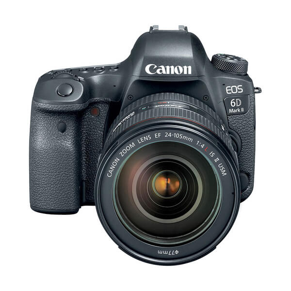 Canon EOS 6D Mark II DSLR Camera with 24-105mm f/4 Lens
