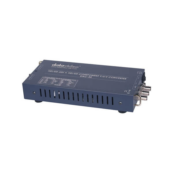Datavideo DAC-50 HD/SD-SDI to Component/Composite Video Signal Converter 1 Datavideo DAC-50 HD/SD-SDI to Component/Composite Video Signal Converter