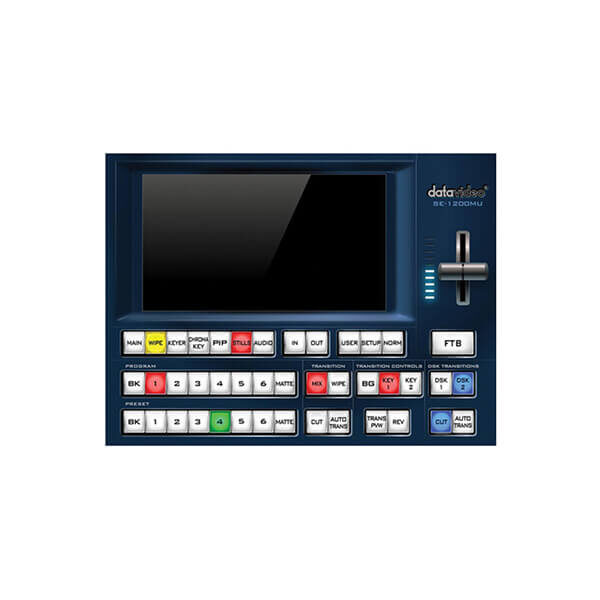 Datavideo SE-1200MU 6 Input HD Digital Video Switcher 1 Datavideo SE-1200MU 6 Input HD Digital Video Switcher