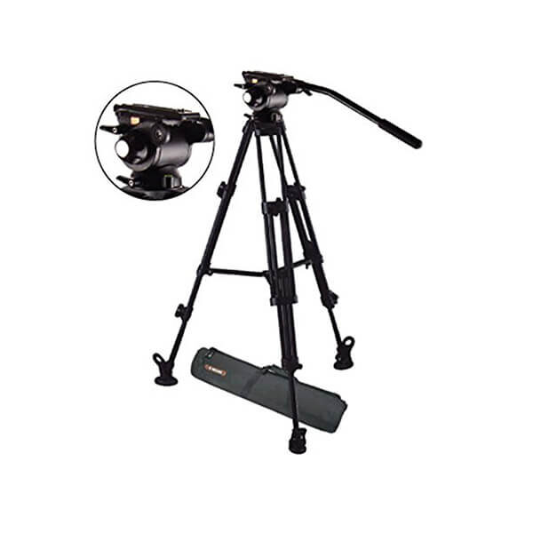 E-Image Genting Video Tripod Kit - EG03AB 1 E-Image Genting Video Tripod Kit - EG03AB