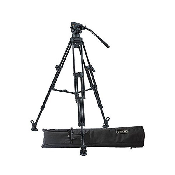 E-Image Tripod Kit With Fluid Head EI-7060-AA 1 E-Image Tripod Kit With Fluid Head EI-7060-AA