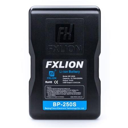 Fxlion Cool Black Series BP-250S 14 Fxlion Cool Black Series BP-250S 14.8V Lithium-Ion V-Mount Battery (250Wh)