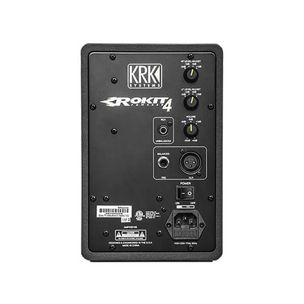 KRK Rokit 4 G3 30W 4″ Two-Way Active Studio Monitor (Black) 2 KRK Rokit 4 G3 30W 4" Two-Way Active Studio Monitor (Black)