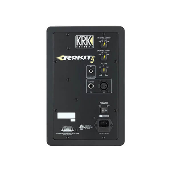 KRK Rokit 5 G3 – 50W 5″ Two-Way Active Studio Monitor (Black) 2 KRK Rokit 5 G3 - 50W 5" Two-Way Active Studio Monitor (Black)