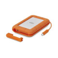 LaCie Rugged Thunderbolt USB-C 2TB External Hard Drive Portable HDD – USB 3.0 Compatible, Drop Shock Dust Water Resistant, Mac and PC Computer Desktop Workstation Laptop, 1 Mo Adobe CC (STFS2000800)