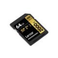 Lexar 2000X Pro SDXC 64GB SD Card with UHS-II Reader