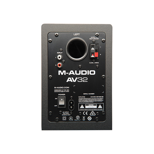 M-Audio AV32 Compact Desktop Speakers for Professional Media (Pair) 3 M-Audio AV32 Compact Desktop Speakers for Professional Media (Pair)