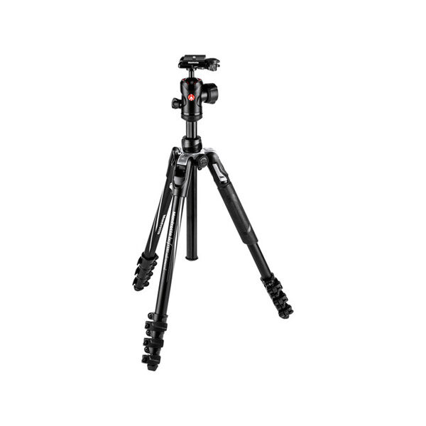 Manfrotto Befree Advanced Travel Aluminum Tripod with 494 Ball Head (Lever Locks, Black) 1 Manfrotto Befree Advanced Travel Aluminum Tripod with 494 Ball Head (Lever Locks, Black)