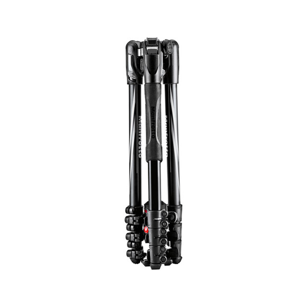 Manfrotto Befree Advanced Travel Aluminum Tripod with 494 Ball Head (Lever Locks, Black)