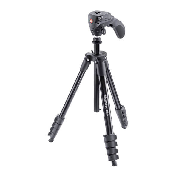 Manfrotto Compact Action Aluminum Tripod 1 Manfrotto Compact Action Aluminum Tripod